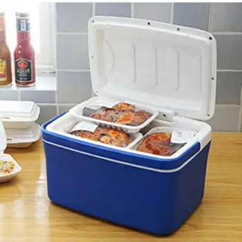 

8L Portable Car Heating Cooling Box Case Car Vehicle Refrigerator Use For Car And Home Cooler Freezer Warmer Outdoor Supplies