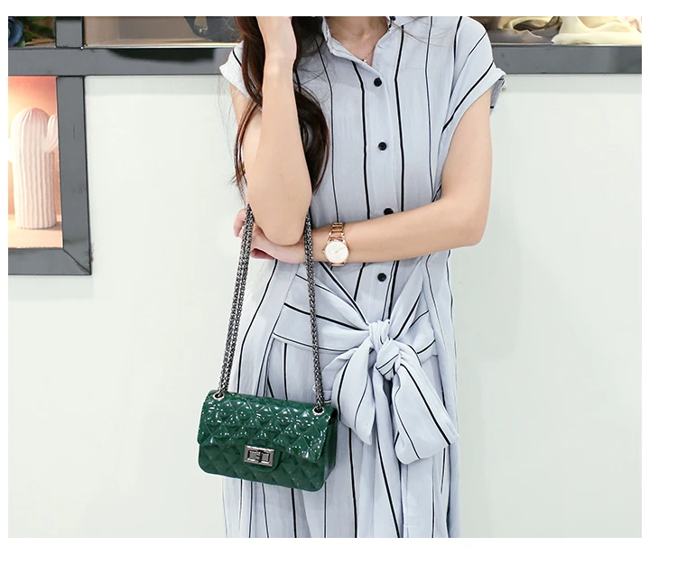 hotttest sale jelly chain clutch bag  (15)