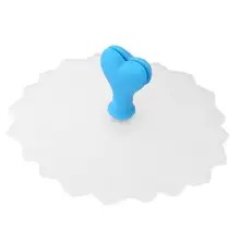 Крышка чашки вишневого цвета Термостойкое уплотнение бант силиконовые крышки чашки крышки