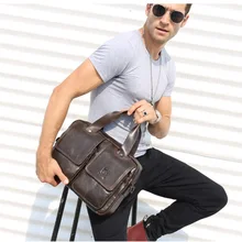 BULLCAPTAIN Новое поступление Сумки из натуральной кожи для мужчин сумка через плечо из вощеной кожи портфель мужская сумка 2 цвета