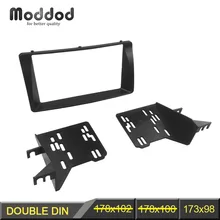 Fascia Radio Con Soportes para TOYOTA Corolla Radio CD Stereo Dash Panel de Montaje Instalación Facia Trim Kit Marco