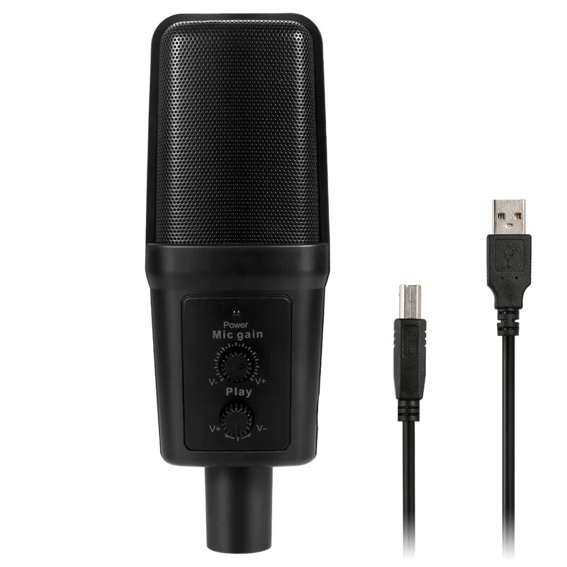 SF 970 Wired Microphone USB Condenser Sound Recording Mic