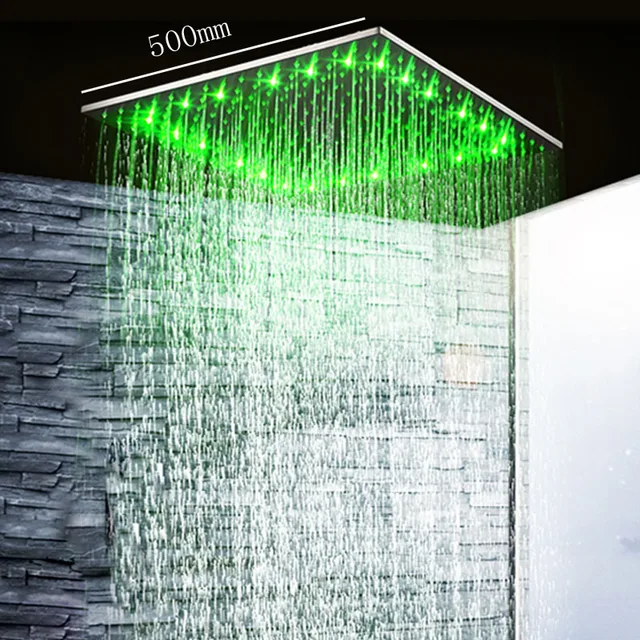Buy Bathroom Accessories Shower Heads 20 Inch LED