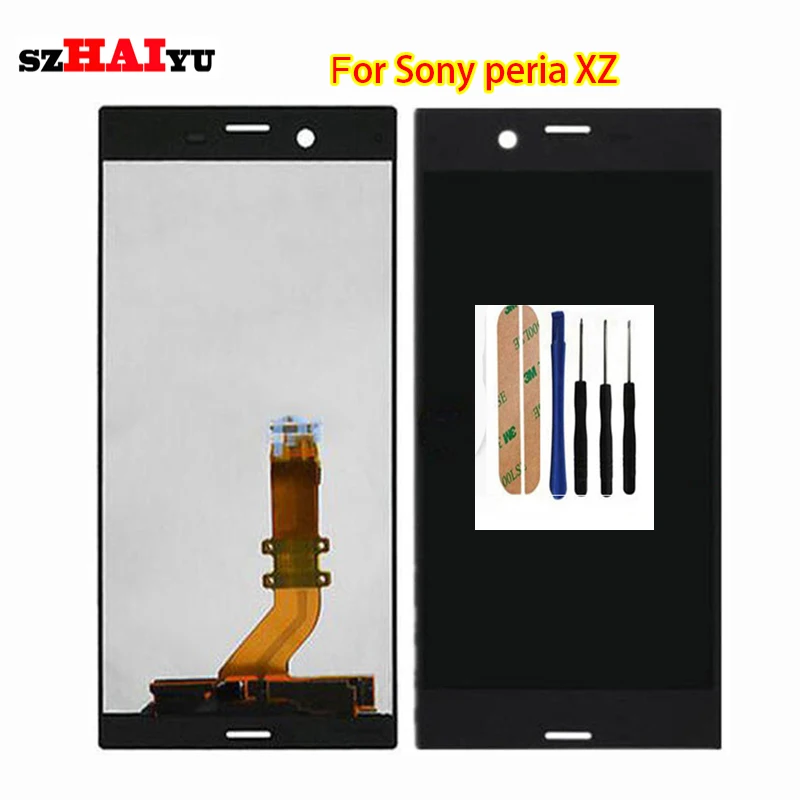 

szHAIyu Tested Well Working Original LCD Display+Touch Screen For Sony Xperia XZ F8331 F8332 LCD Display With Tools