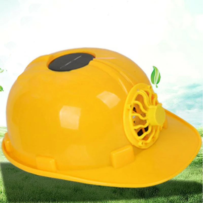 Вентилятор на солнечной батарее защитный шлем Рабочая защитная шляпа дышащая безопасность облегченные каски Бейсбол Стиль для каска работника DMZ006