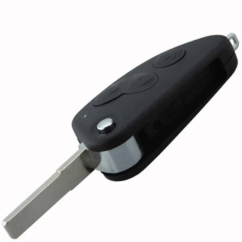 Folding Flip 3 Buttons Remote Car Key Fob Cover Case for Alfa Romeo 147 156 166 GT JTD TS Car Replacement Key Shell