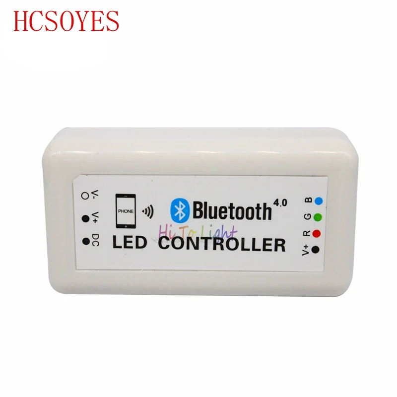Светодиодный Bluetooth 4 0 управление Лер RGB DC12 24V BL370 RF смартфоном светодиодный