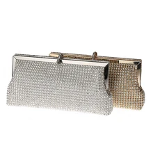 Свадебная вечерняя сумка для невесты Женская Банкетная сумочка со стразами клатч подарок на день Рождения Сумочка для макияжа Bolso SQ225L