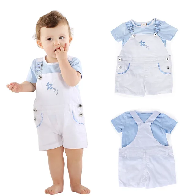 Original Baby Set Baby Cotton Bodysuits For Boys Overalls Cute Baby
