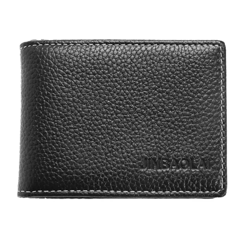 Hot Selling Men Wallet Short Capacity Credit ID Cards Holder New Fashion Style Purse PU Leather ...