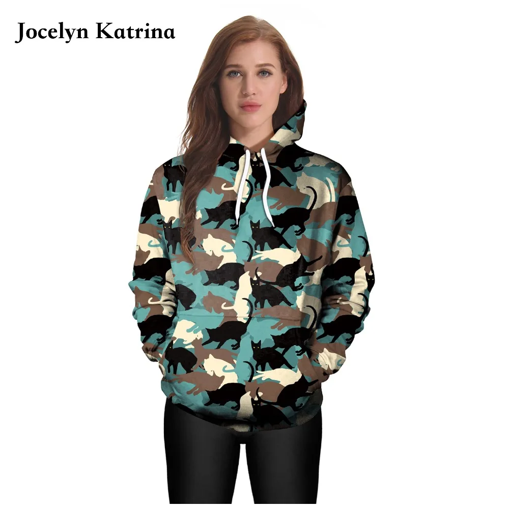 

Jocelyn Katrina Skateboarding Hoodie Retro Sweatshirt Hip Hop Pullover Autumn Women Tracksuits Unisex Jackets