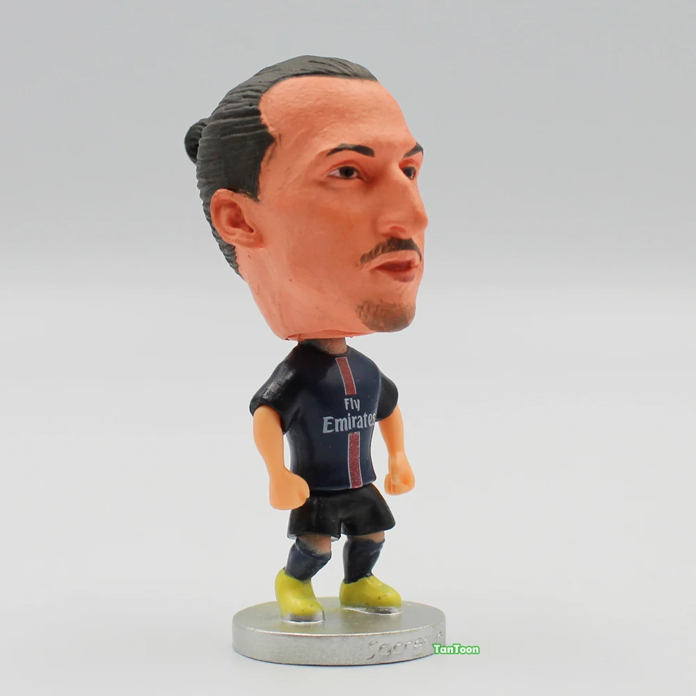 

Football star Soccer Football Player Star 10# IBRAHIMOVIC (PSG-2016) 2.5" Action Dolls Toy Figurine