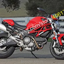 Для 696 795 796 M1100 2009 2010 2011 2012 2013 1100 1100S красные, черные мотоциклетные Обтекатели(литья под давлением