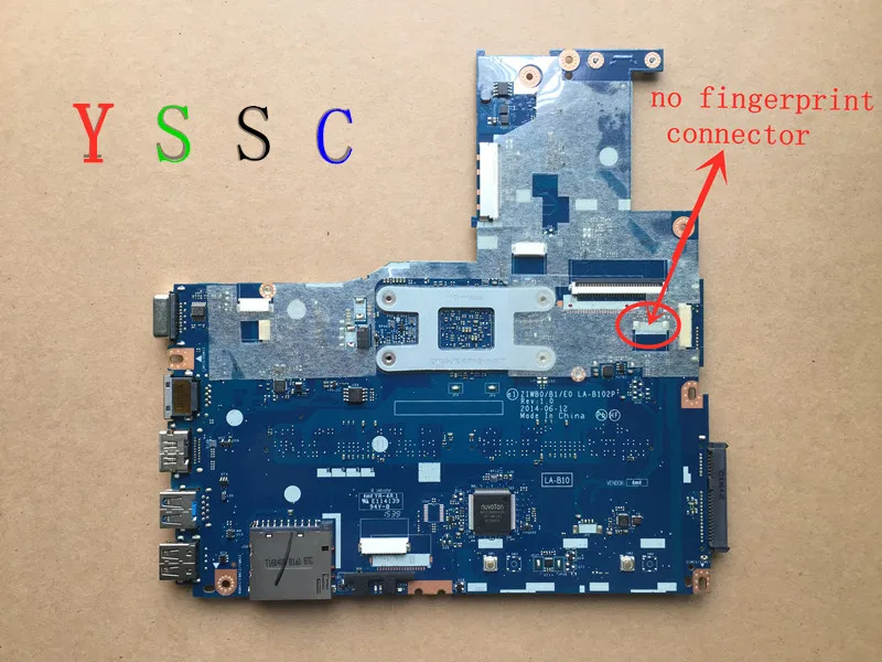 ZIWB0/B1/E0 LA-B102P материнская плата для ноутбука ПК для lenovo b50-30 ноутбук для intel N2830 N2840 cpu(Используйте ddr3L ram) тест ОК