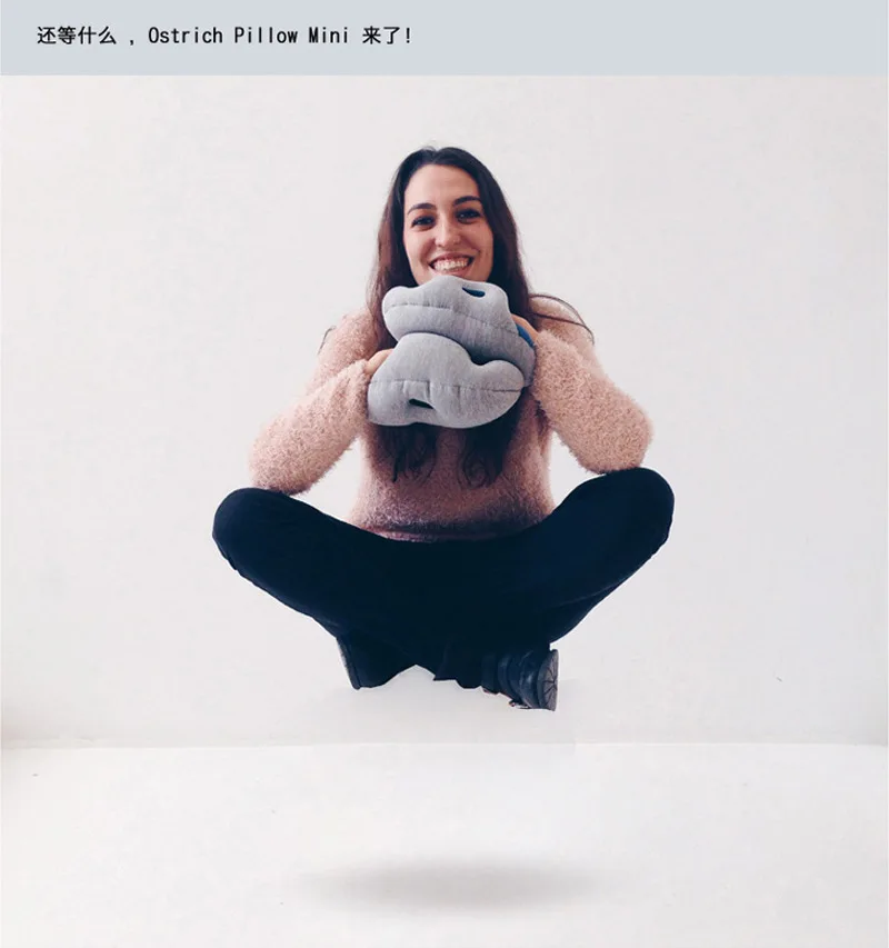 Factory wholesale creative office artifact lunch pillow ostrich pillow Mini font b Glove b font for