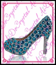 Aidocrystal Benutzerdefinierte Farben Frauen Frühling Sommer Herbst Schuhe Diamant Kristall Dame Party Hochzeit Pumpe High Heels
