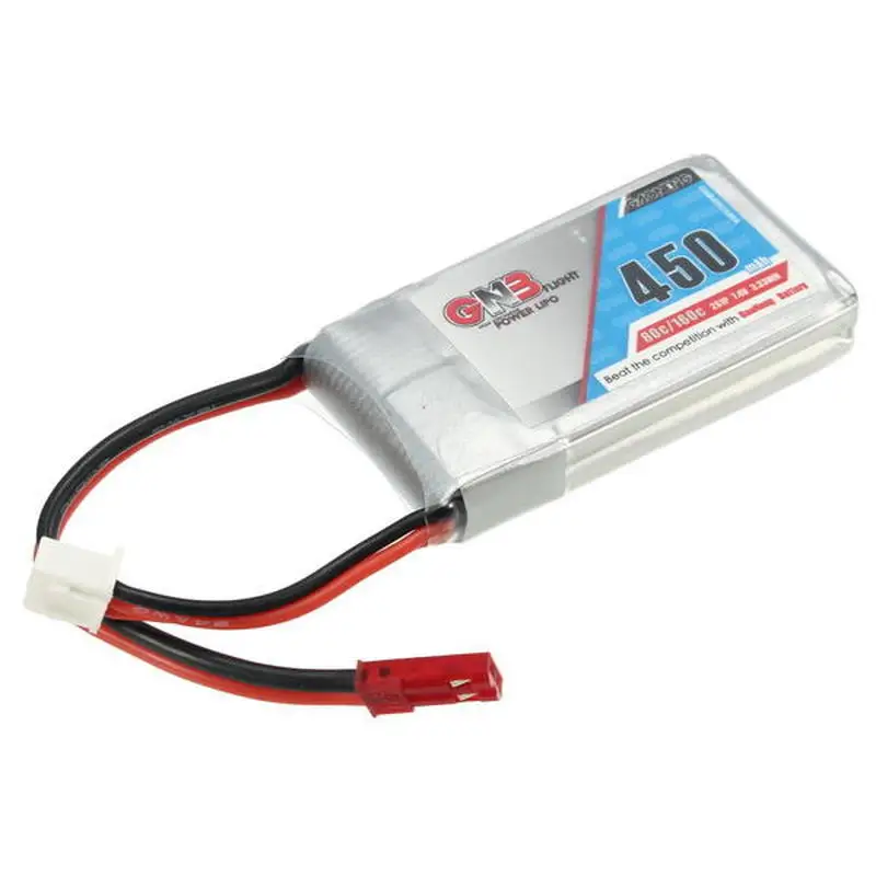 4 шт. Gaoneng GNB 7,4 V 450mAh 2S 80/160C Lipo батарея JST XT60 XT30 Разъем для RC Micro Бесщеточный FPV Cine Whoop BetaFPV Дрон