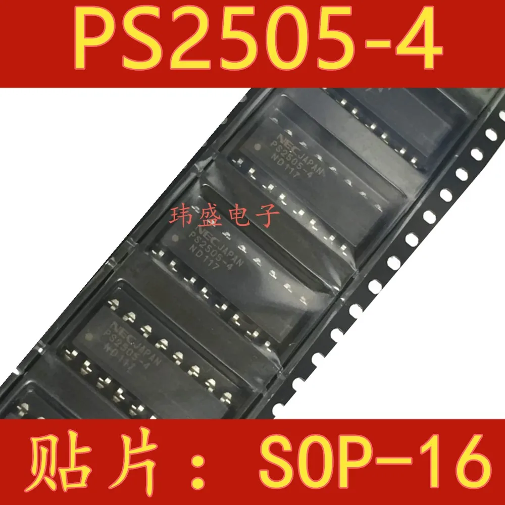 SMD optocoupler PS2505 4 PS2505L 4 optocoupler IC chip SMD 16 feetin