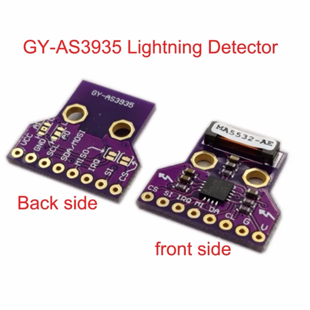 5 шт. GY-AS3935 AS3935 Breakout детектор света цифровой сенсор плата модуль SPI I2C гром обнаружения расстояния FZ3480