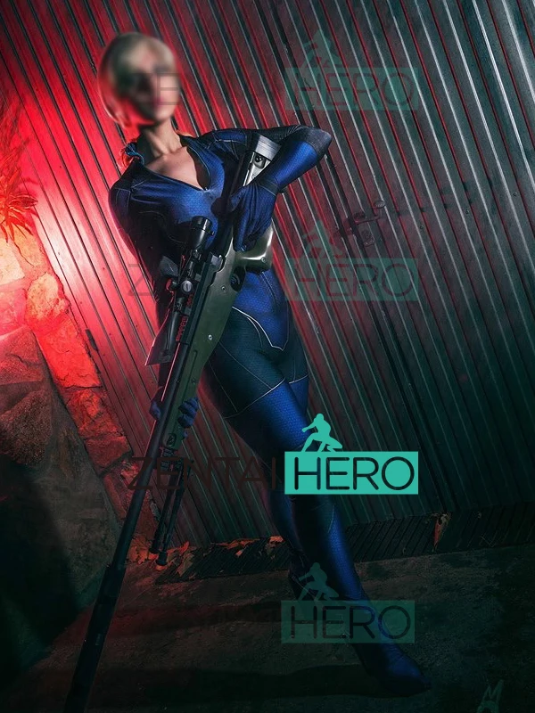 Индивидуальный заказ Джилл костюм "Валентин" 3D печать Resident Evil Девушка спандекс Косплэй костюм супергероя, зентай, костюм