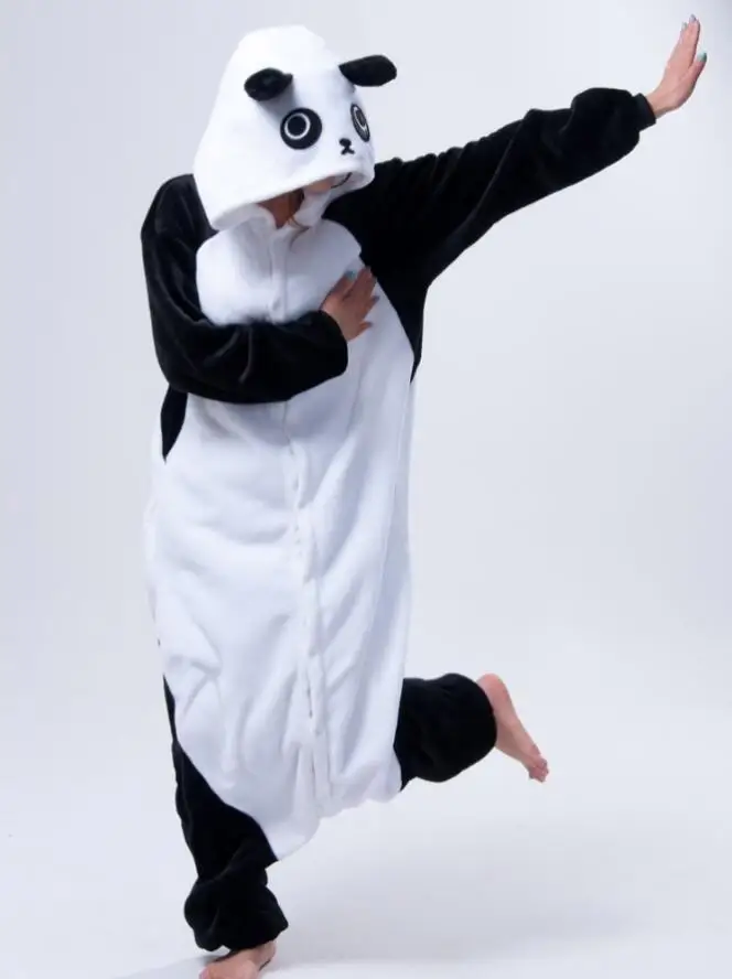 Cartoon animal conjoined Panda Pajamas Unisex Animal Onesies Sleepwear