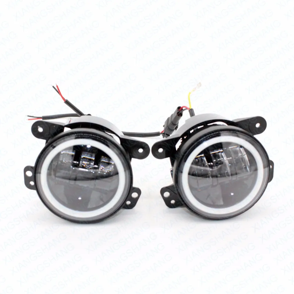 2Pcs Pair 30W 4 Inch Car Led Fog Light Lamp Headlight High Power For Offroad Jeep