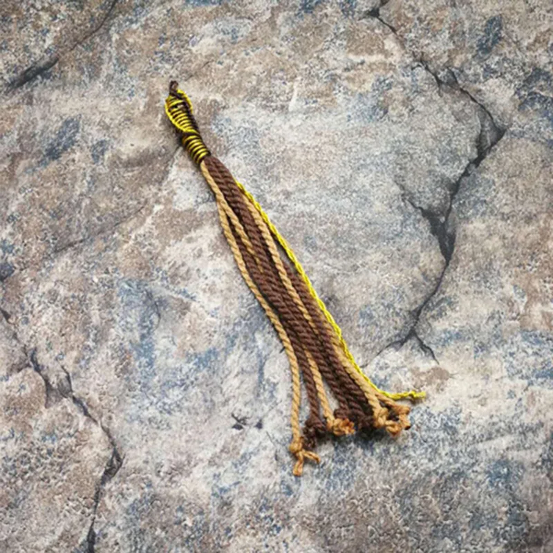 

Turkish style Cotton Tasbih Tassels Handmade Karkoosha Coffee Color Muslim Rosary Tassels