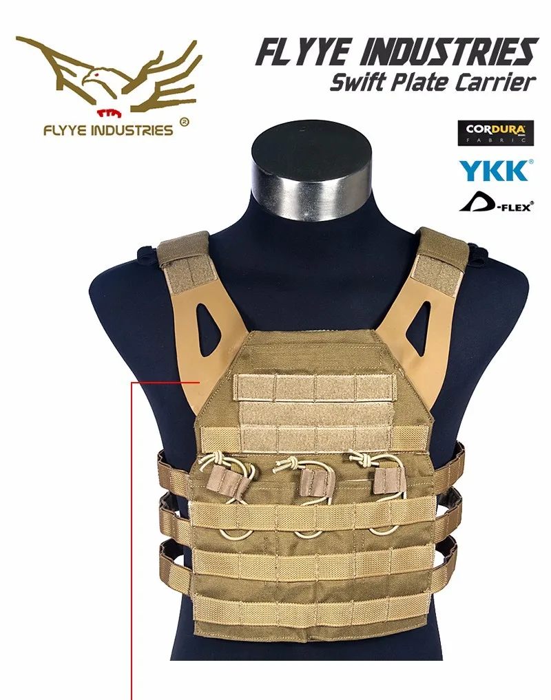 MILITECH Atacs FG Deluxe FLYYE Mil Spec военный JPC стиль пластина несущая Molle тактический жилет армейский военный боевой жилет Перевозчик