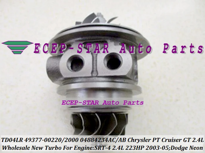 TD04LR 49377-00220 49377-00200 04884234AC Turbo Turbocharger for Chrysler PT Cruiser GT Dodge Neon SRT SRT-4 03-05 2.4L 223HP (2)