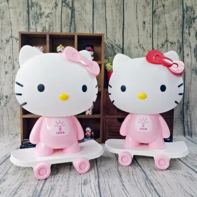 Pink/Red LED Table Lamps Hello Kitty Cartoon Skateboard Table Light Kids Gift Bedroom Bedside 3D Creative Night Light Pink/Red LED Table Lamps Hello Kitty Cartoon Skateboard Table Light Kids Gift Bedroom Bedside 3D Creative Night Light