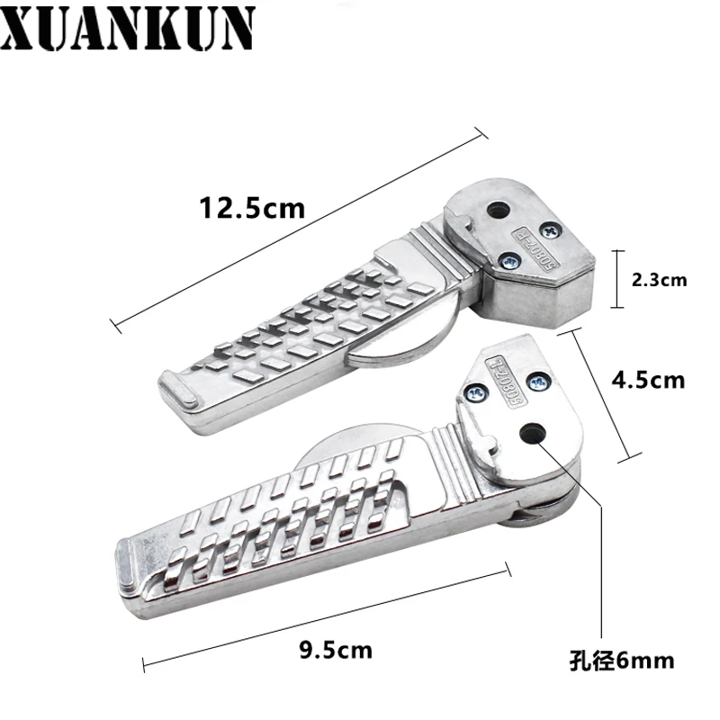 XUANKUN велосипедная педаль ножная педаль скутер задняя подножка - Цвет: left And right