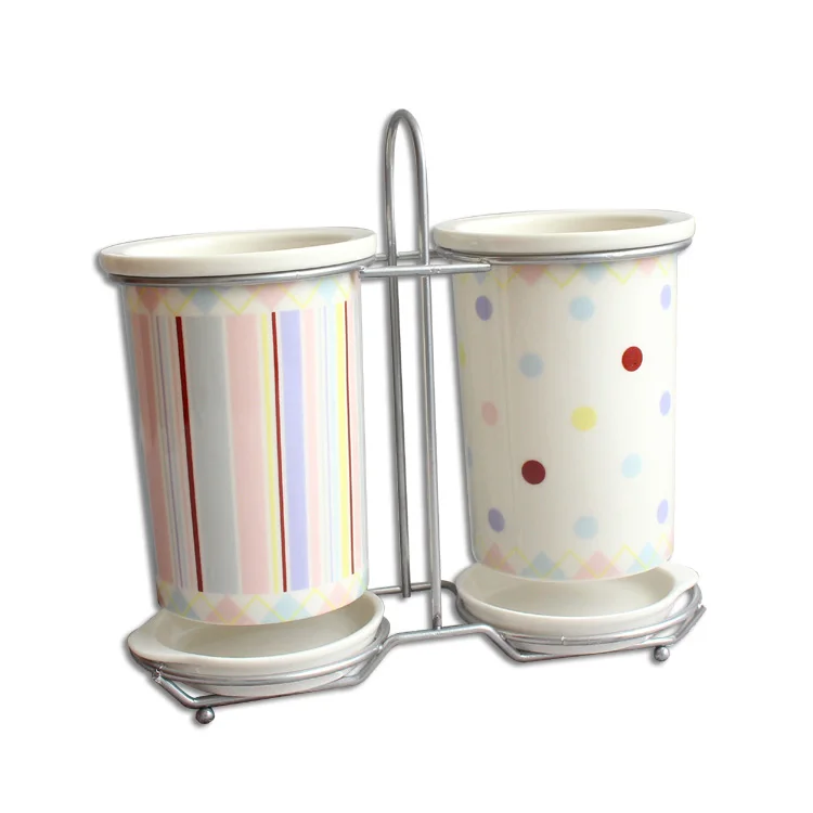 Kitchen Organizer Chopsticks Tube Tableware Storage Rack Draining Rack Shovel Spoon Knife Fork Storage Box Kitchen Accessories
