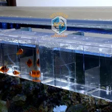 Пневматический инкубатор с воздушным потоком воды, разделительный инкубатор для аквариума, защита маленьких рыб, инкубационная изоляция, Betta Fish box