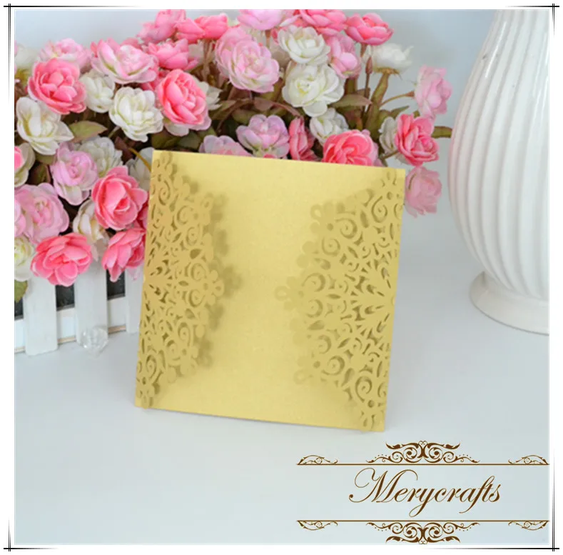 us 23 0 debut invitation card design light brown pearl color laser cut muslim wedding invitation card in cards invitations from home garden on invitation debut