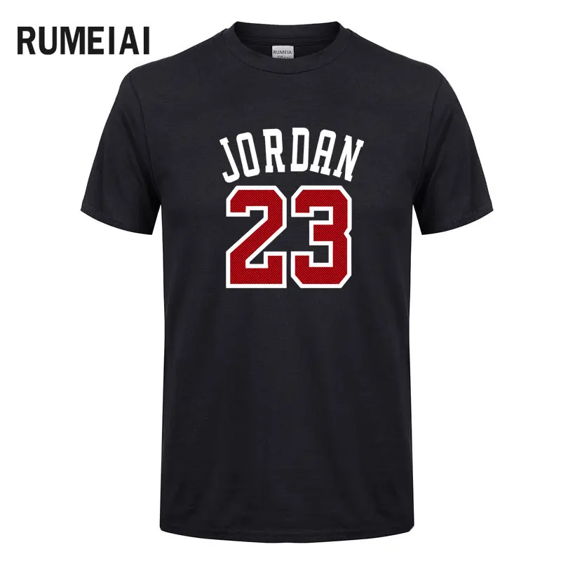  Летний Лидер продаж Новые футболки Jordan 23 принт Для мужчин SWAG Футболка Топ Качественный хлопок Jordan 23 короткий рукав Футболка Для мужчин. 