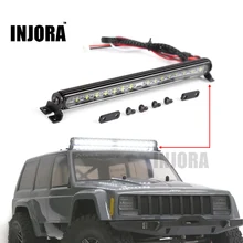 Trx4 Metal LED Roof Lamp Light Bar for 1/10 RC Crawler Traxxas Trx-4 Trx 4 SCX10 90027 & SCX10 II 90046 90047 RC4WD D90