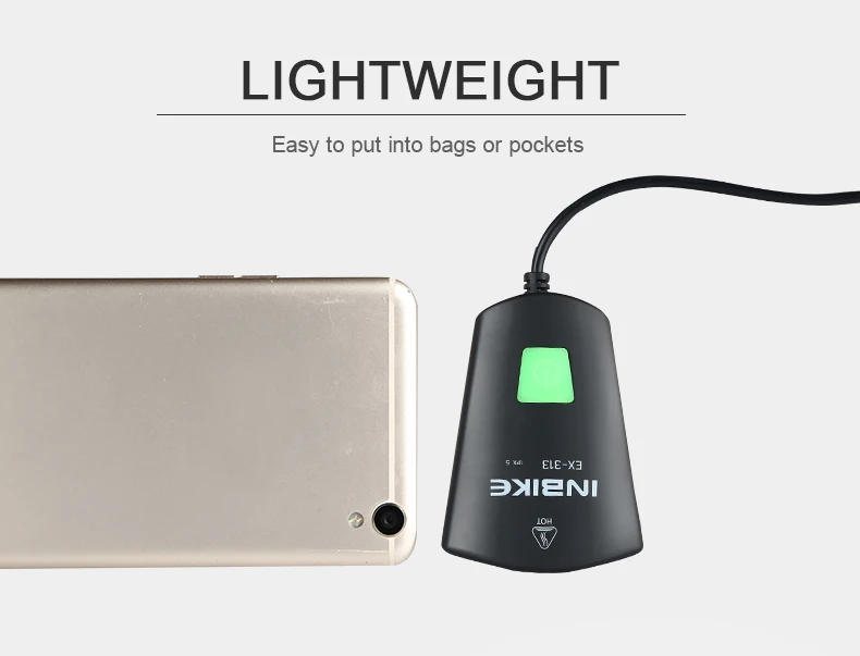 Cheap INBIKE Bike Accessories Bike Light Bike Headlights USB Rechargable Safety Night Riding  Bicycle Light Waterproof MTB bicicleta 6