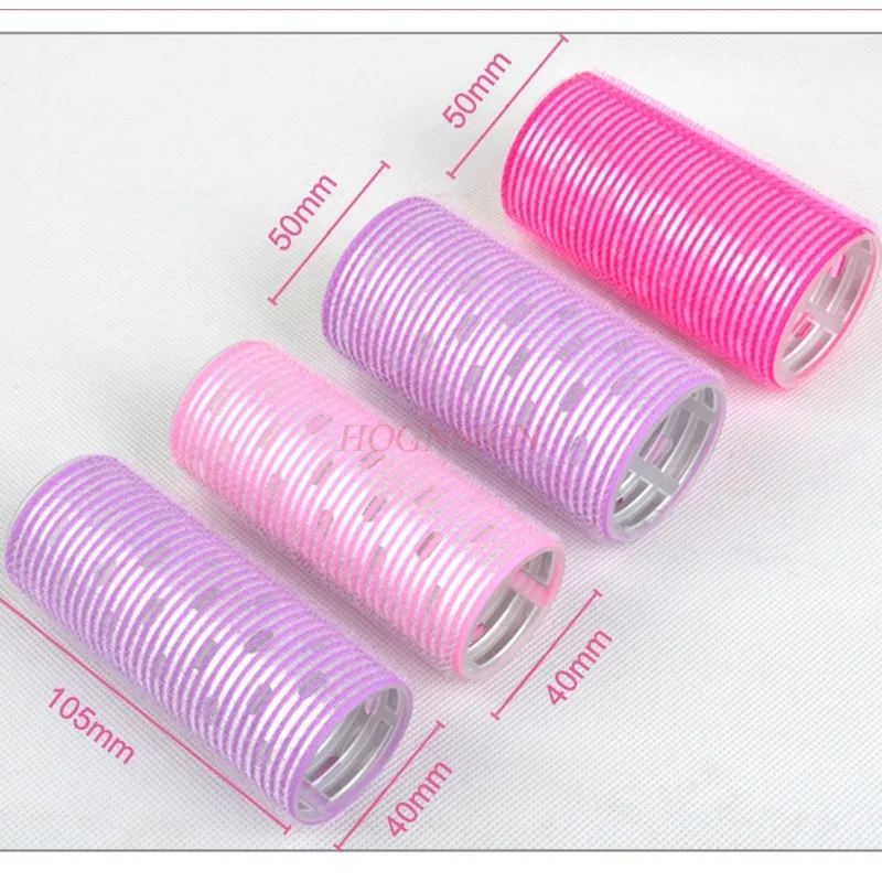 

Long section bangs hair rollers air bangs curls artifact lazy people do not hurt self-adhesive hollow volume