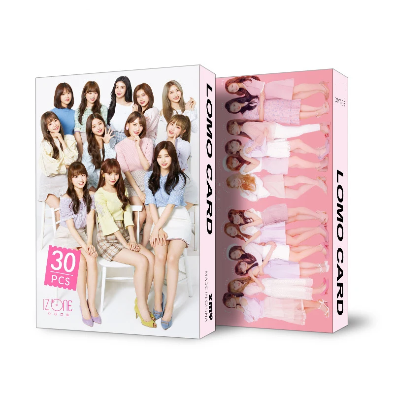

30pcs/Set Kpop IZONE Photocard IZONE Idol Lomo Photo Card IZONE Fans Gifts Drop Shipping
