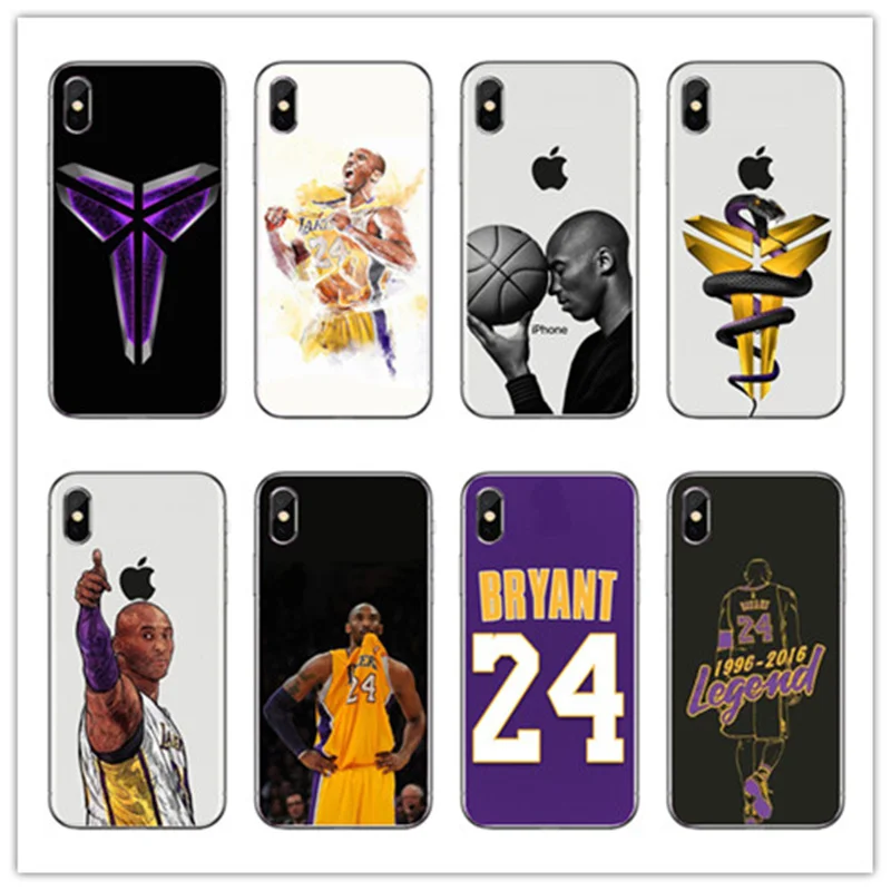 NBA Coque Kobe Basketball Hard Phone Matte plastic Cover Case For