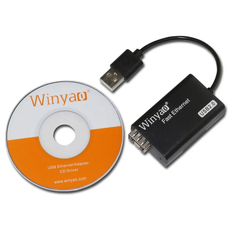 Winyao USB100F USB2.0 к 100FX SFP Настольный волоконный Ethernet сетевой адаптер-AX88772B NIC для ПК MacBook Air ноутбук