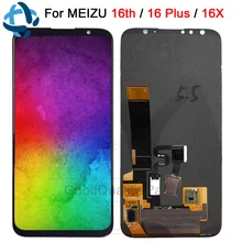 New Meizu 16 Plus LCD Display Touch Screen Digitizer Assembly For Meizu 16th LCD 16X Screen M882Q M8821H M872Q M872H Replacement