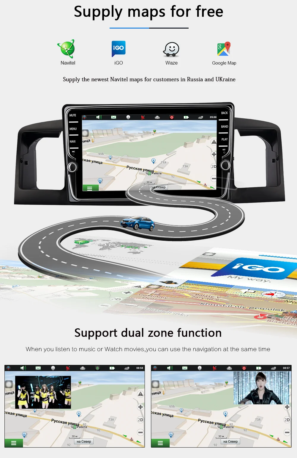 Best FUNROVER IPS Screen Android 8.0 car multimedia player dvd GPS auto Radio for toyota Corolla E120 e 120 BYD F3 WIFI stereo DSP 4G 12