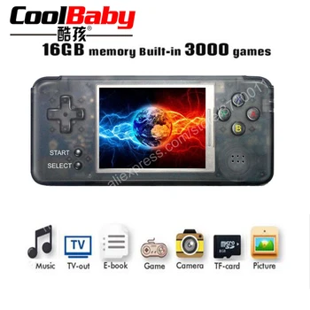 

Retro Game Console Built-in 3000 Classic Games 64bit 16GB Multifunction Portable Handheld Game Player TV Output Best Gift