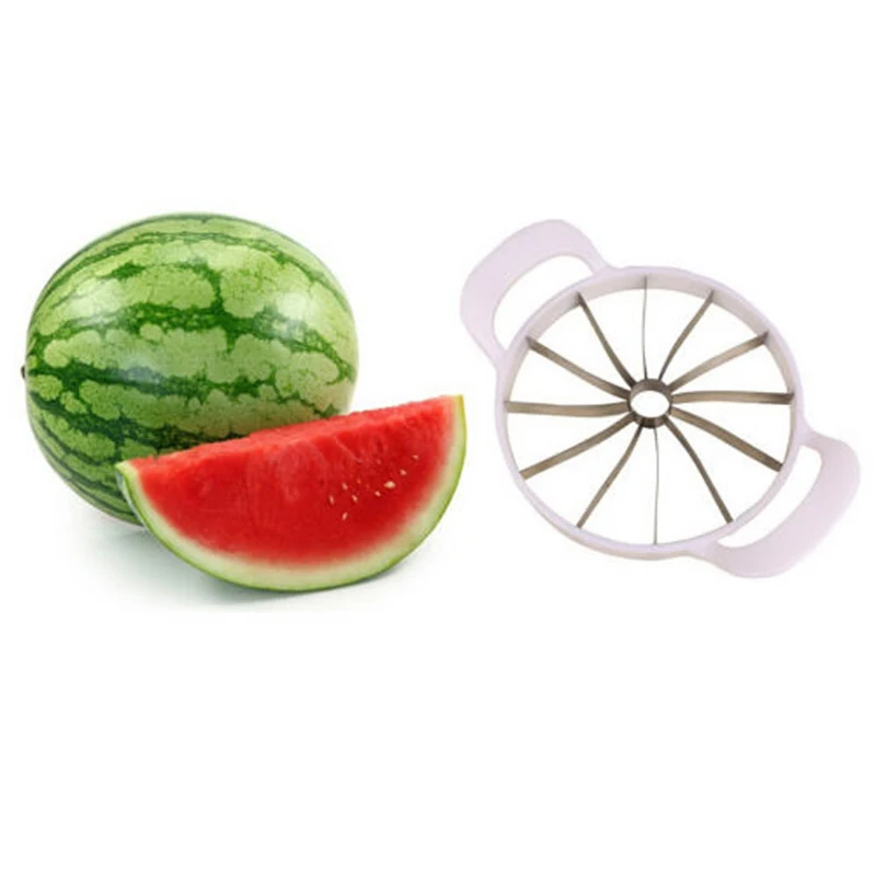 Watermelon Cutter Cantaloupe Melon Slicer Practical Stainless Steel