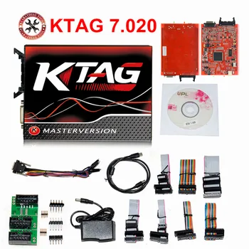 

HOT Master Online EU Red No Token KTAG V7.020 OBD2 Manager Tuning Kit K-TAG 7.020 V2.23 ECU Programmer full Package In Stock