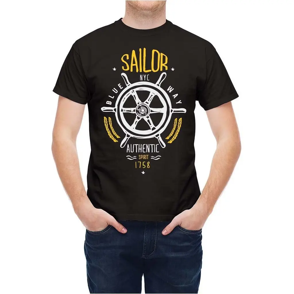 

T shirt Captain Sailing Free Spirit Cool Casual pride t shirt men Unisex New Fashion tshirt Loose Tops streetwear Cotton Tee