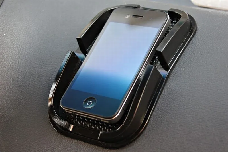 Автомобильный Противоскользящий коврик-накладка, универсальный для gps мобильного телефона Iphone 4 5 Iphone 5S, Смартфон samsung Galaxy S2 S3 S4 Note