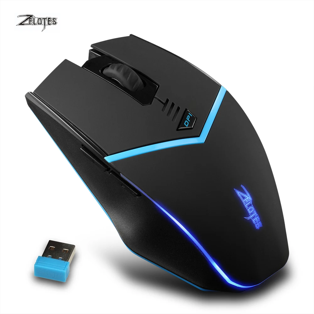 New Zelotes F12 High quality Wireless gaming mouse 2.4GHz