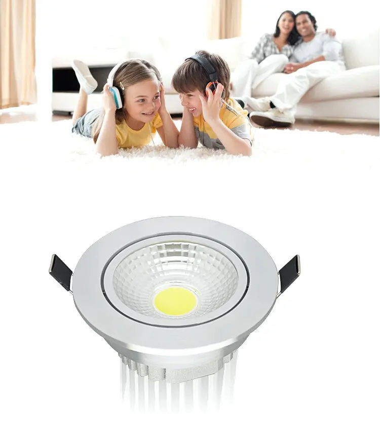 

2015 Newest 20w New Very Bright LED COB chip Downlight Recessed LED Ceiling Light Spot Light Lamp White/ warm white
